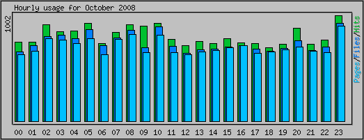 Hourly usage