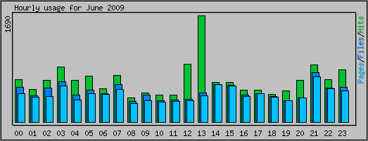 Hourly usage