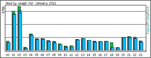 Hourly usage