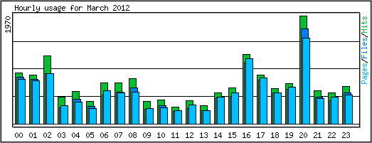 Hourly usage