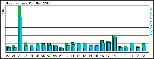 Hourly usage