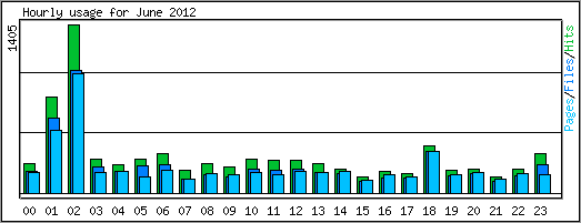 Hourly usage