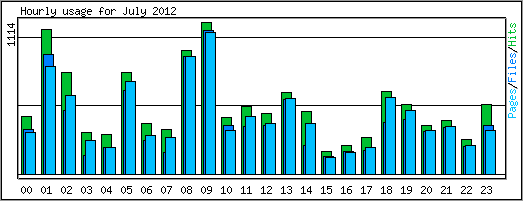 Hourly usage