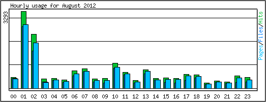 Hourly usage