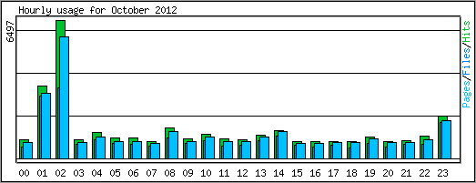 Hourly usage