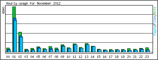 Hourly usage