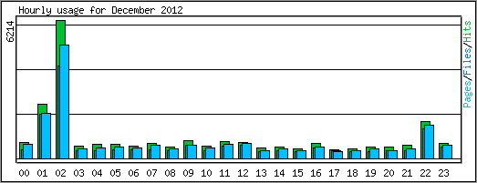 Hourly usage