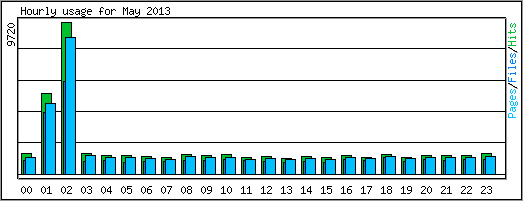 Hourly usage