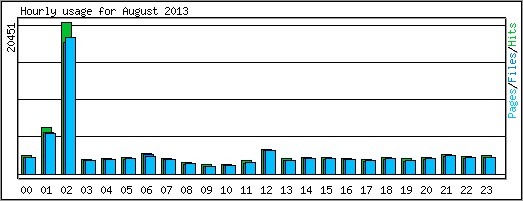 Hourly usage