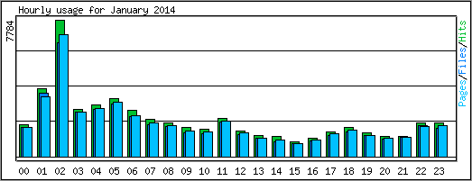 Hourly usage