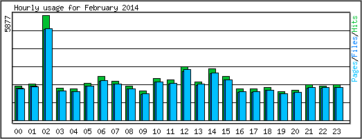 Hourly usage