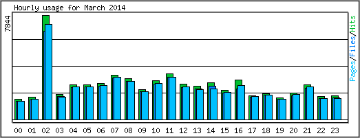 Hourly usage