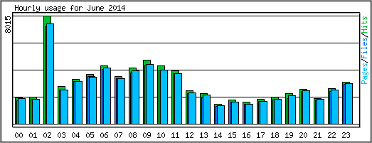 Hourly usage