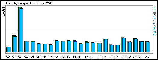 Hourly usage