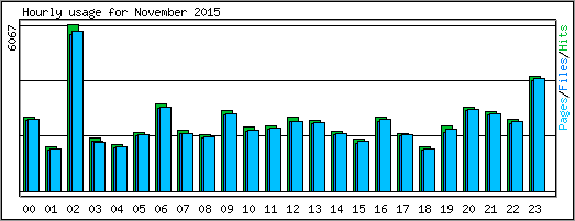 Hourly usage