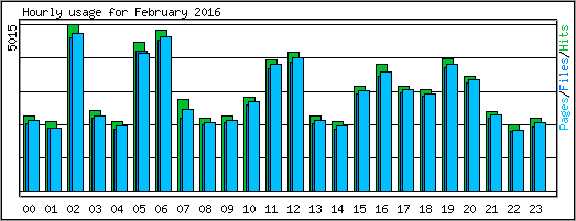 Hourly usage