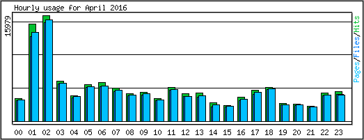 Hourly usage