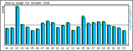 Hourly usage