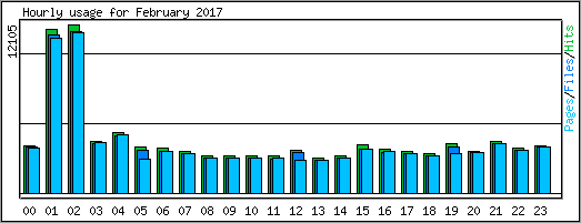 Hourly usage