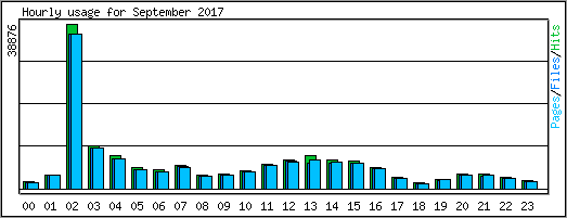 Hourly usage