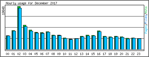 Hourly usage