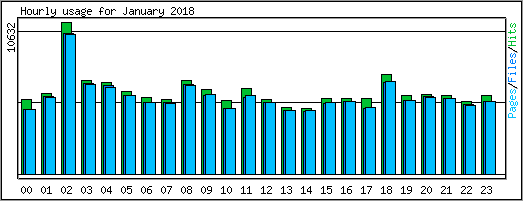 Hourly usage