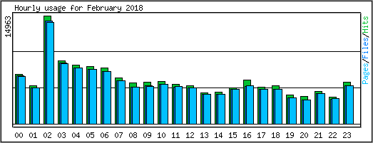 Hourly usage