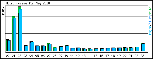 Hourly usage